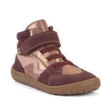  Lasten TEX-paljasjalkanilkkurit-Bordeaux/Gold - TEX Go Froddo