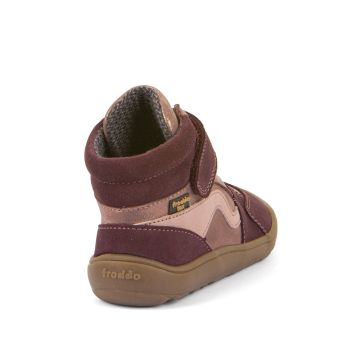  Lasten TEX-paljasjalkanilkkurit-Bordeaux/Gold - TEX Go Froddo