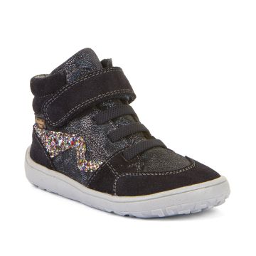  Lasten TEX-paljasjalkanilkkurit-sininen/glitter - TEX Go Froddo 