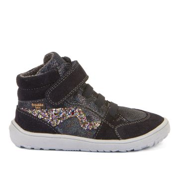  Lasten TEX-paljasjalkanilkkurit-sininen/glitter - TEX Go Froddo 