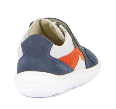 Lasten tennarit - White/Denim- Barefoot Splash Froddo 