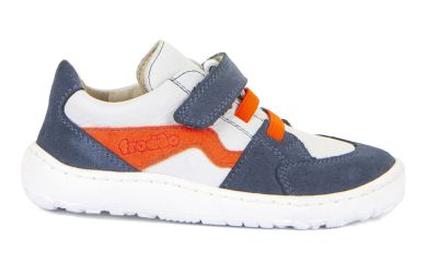  Lasten tennarit - White/Denim- Barefoot Splash Froddo 