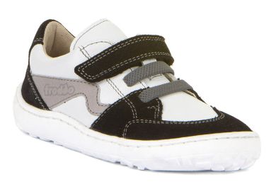  Lasten tennarit -White/Black- Barefoot Splash Froddo