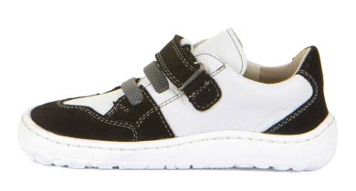  Lasten tennarit -White/Black- Barefoot Splash Froddo