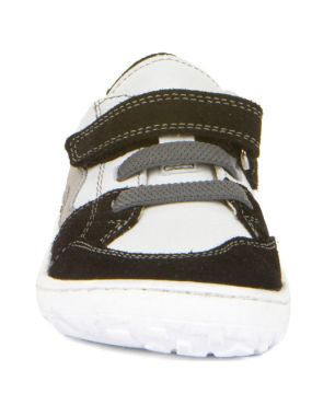  Lasten tennarit -White/Black- Barefoot Splash Froddo