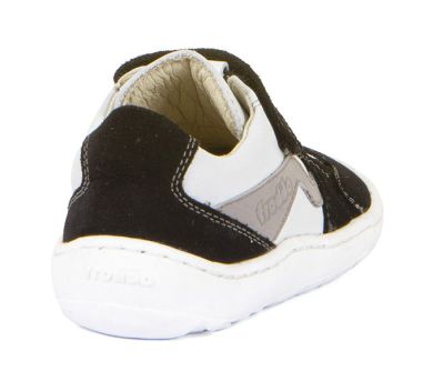  Lasten tennarit -White/Black- Barefoot Splash Froddo