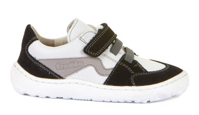  Lasten tennarit -White/Black- Barefoot Splash Froddo