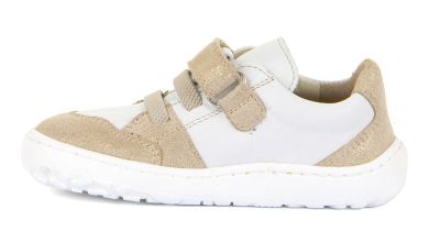  Lasten tennarit -White/Gold- Barefoot Splash Froddo 