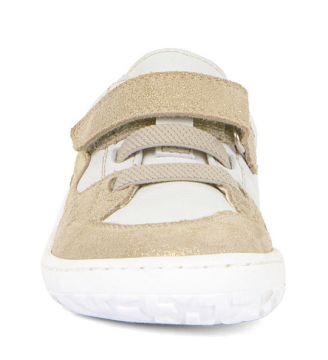  Lasten tennarit -White/Gold- Barefoot Splash Froddo 
