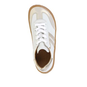 Lasten/naisten paljasjalkatennarit -white/gold - F-motion Froddo