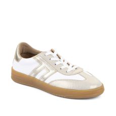 Lasten/naisten paljasjalkatennarit -white/gold - F-motion Froddo