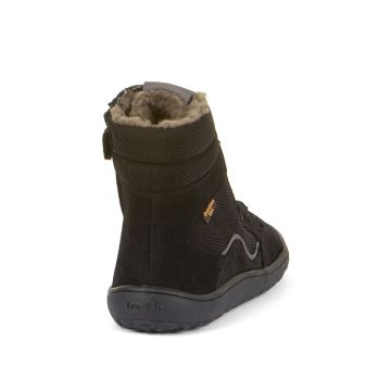 Lasten/naisten villavuoriset Tex -maiharit -musta- Wool Grow Froddo