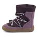 Lasten paljasjalka TEX talvisaappaat- Grape/wine -Track Wool Froddo