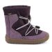 Lasten paljasjalka TEX talvisaappaat- Grape/wine -Track Wool Froddo