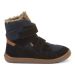 Lasten paljasjalka UP TEX Winter  talvikengät- Dark Blue -Froddo