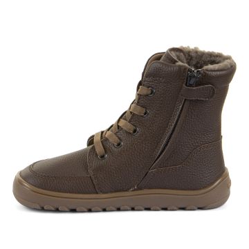 Lasten/naisten villavuoriset paljasjalka maiharit -brown- Up Tex Core Froddo