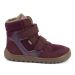 Lasten paljasjalka TEX talvikengät- Bordeaux/Multicolor - Up Hill Wool Froddo 