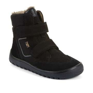 Lasten paljasjalka TEX talvikengät- Black - Up Hill Wool Froddo  
