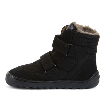 Lasten paljasjalka TEX talvikengät- Black - Up Hill Wool Froddo  
