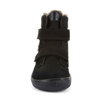 Lasten paljasjalka TEX talvikengät- Black - Up Hill Wool Froddo  