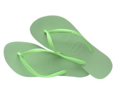 Flip flopit Slim-Green Garden -Havaianas