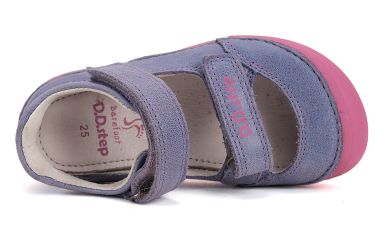 Lasten paljasjalkasandaalit- lavender/pink - D.D.Step 