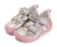 Lasten paljasjalkasandaalit- Gold-  D.D.Step 