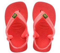 Pikkulasten flip flopit Baby Brasil  -coral-Havaianas