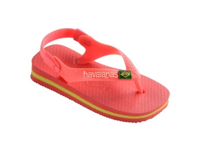 Pikkulasten flip flopit Baby Brasil  -coral-Havaianas