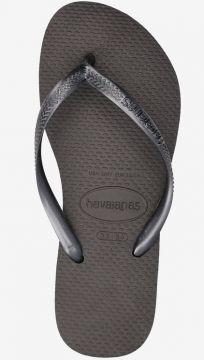 Flip flopit Slim - Dark grey -Havaianas
