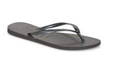 Flip flopit Slim - Dark grey -Havaianas
