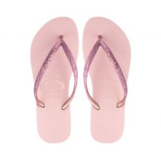 Lasten flip flopit Kids Slim shiny- ballet rose- Havaianas