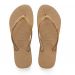 Lasten flip flopit Kids Slim shiny- rose gold- Havaianas