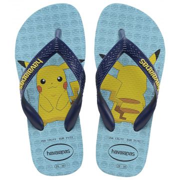 Lasten flip flopit Kids Top Pokemon-blue -Havaianas