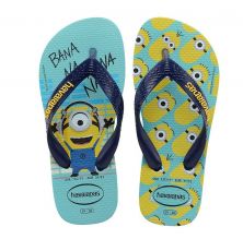 Lasten flip flopit Kids Minions-blue/navy -Havaianas