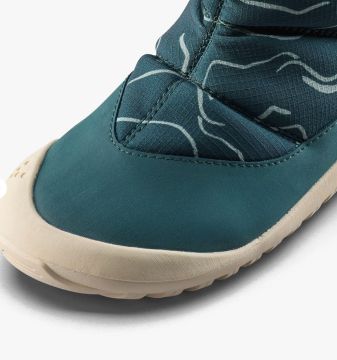 Lasten paljasjalka talvisaappaat Tracker Boot  - Deep Teal- Vivobarefoot 