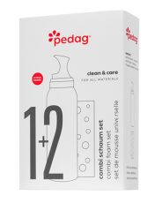 Foam care combi set puhdistuvaahto+sieni-Pedag