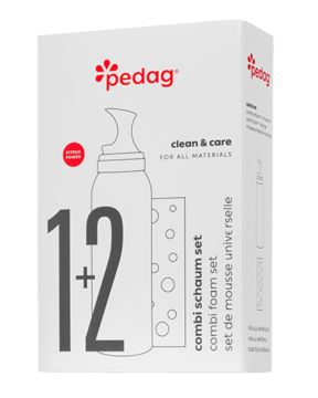 Foam care combi set puhdistuvaahto+sieni-Pedag