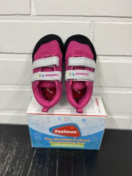 KIRPPIS Lasten paljasjalka kangastennarit -pinkki - Lokka Feelmax