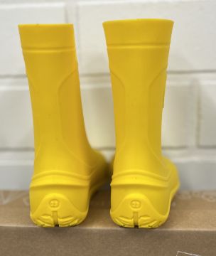 KIRPPIS Lasten paljasjalkakumisaappaat keltainen Monsoon CRAVE