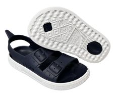 Lasten kesäsandaalit - navy/white - Irky Boatilus