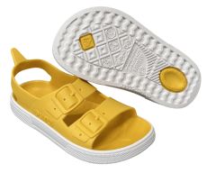Lasten kesäsandaalit - yellow/white - Irky Boatilus 
