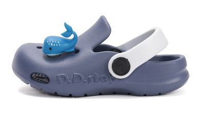 Lasten Clogs-sandaalit - Royal Blue/valas - DD Step