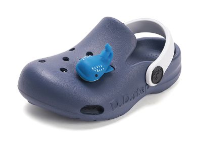 Lasten Clogs-sandaalit - Royal Blue/valas - DD Step