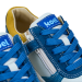 Lasten paljasjalkatennarit - Blue/Yellow  - Date Suede KOEL
