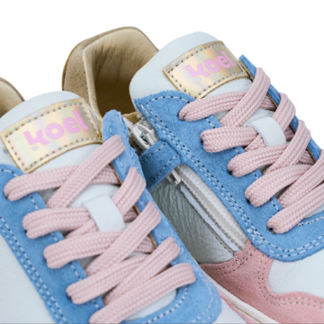 Lasten paljasjalkatennarit - Pink - Date Suede KOEL