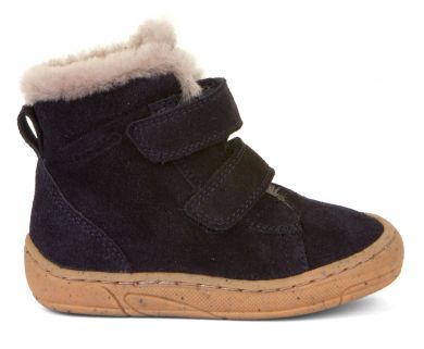 Lasten turkisvuoriset talvikengät -dark blue- Minni winter suede-Froddo 