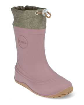 Lasten lämminvuoriset paljasjalkakumisaappaat - pink- Monsoon Cover Winter- Rayve