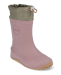 Lasten lämminvuoriset paljasjalkakumisaappaat - pink- Monsoon Cover Winter- Rayve