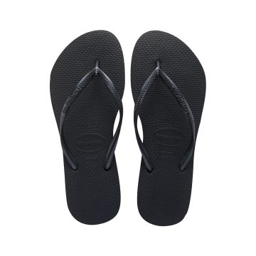 Mustat flip flopit Slim -Havaianas